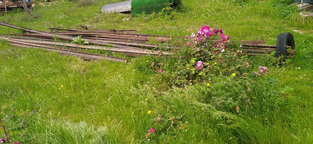 Traves de ferro de ramadas