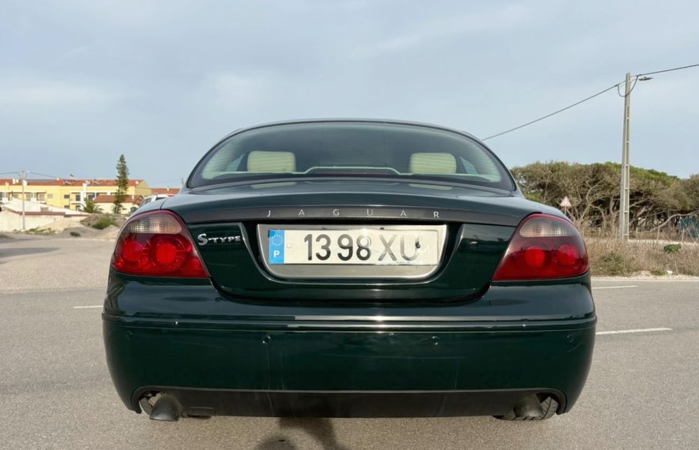 Jaguar s type aceito retoma caixa manual