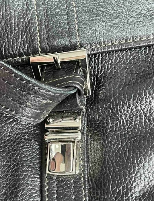 Портфель кожаный Италия (40/30/10см)