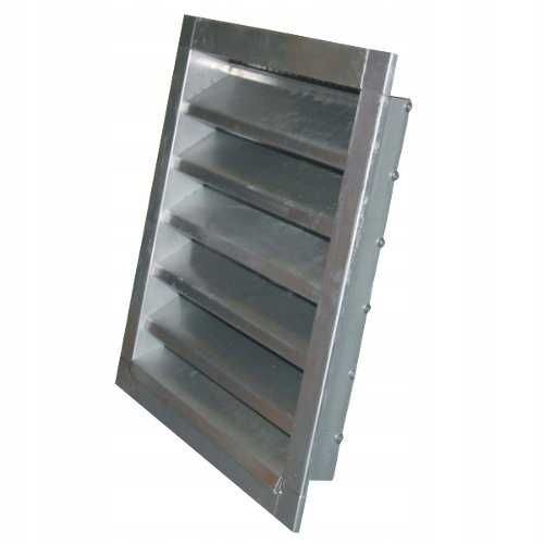 Kratka Czerpnia Wyrzutnia powietrza ścienna Darco 500x500 siatka