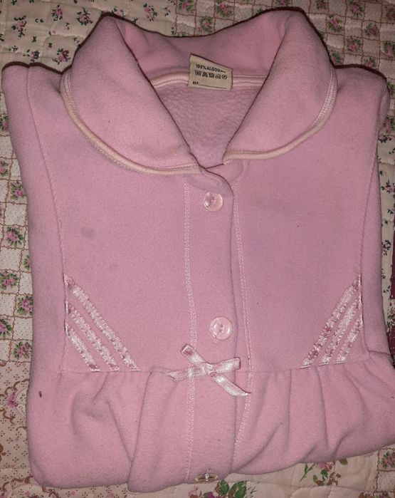Camisola de Dormir Rosa Tamanho S Usada