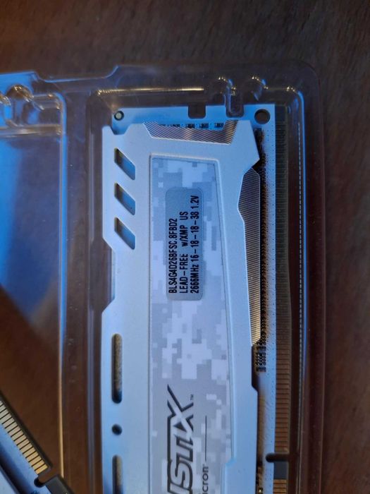 RAM Crucial Ballistix Sport 2x8GB DDR4 2666MHz