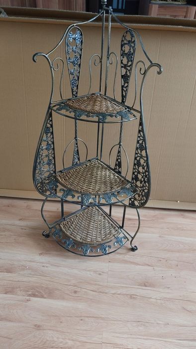 Stojak półka narożnikowa