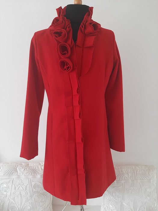 Casaco Vermelho Veste M/L. Novo