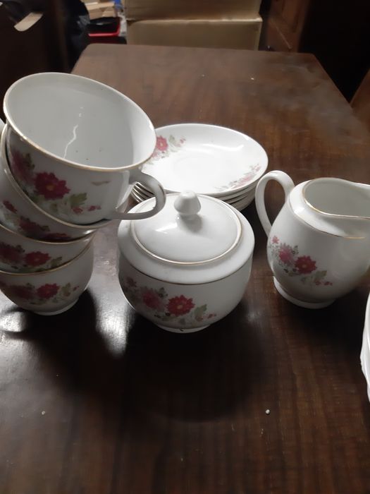 Restos de louças antigas