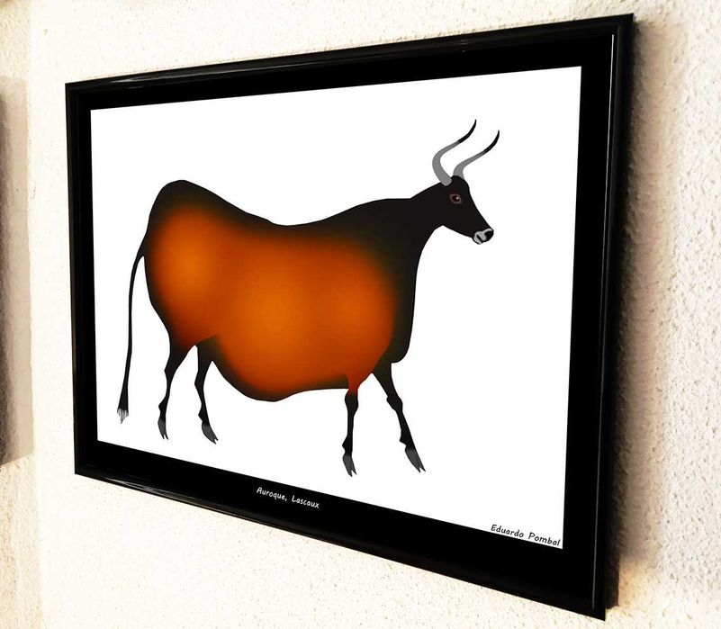 Pinturas originais inspiradas em Pinturas e Gravuras Rupestres