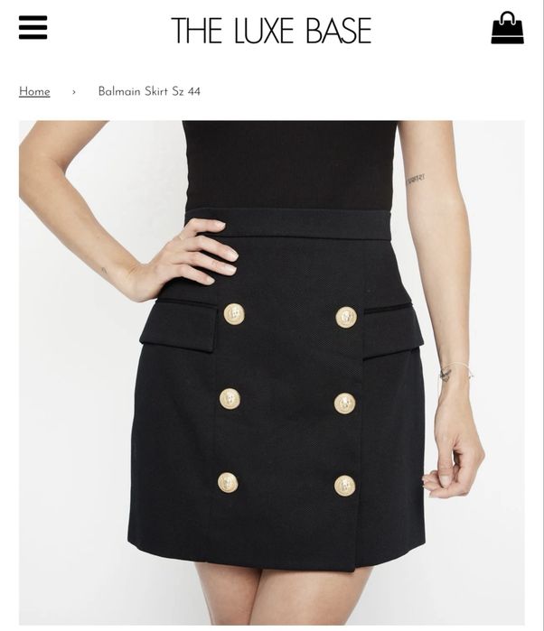 Класична спідниця карандаш як balmain