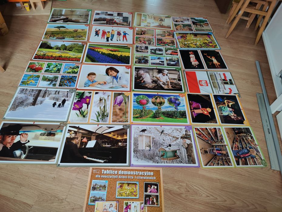 MAC Edukacja- duże tablice demonstracyjne dla nauczycieli 3 i 4 Latków