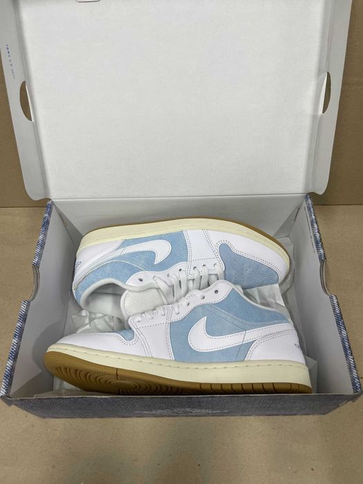 Оригінальні кросівки Air Jordan 1 Low SE “Denim Worn Blue”, НОВІ