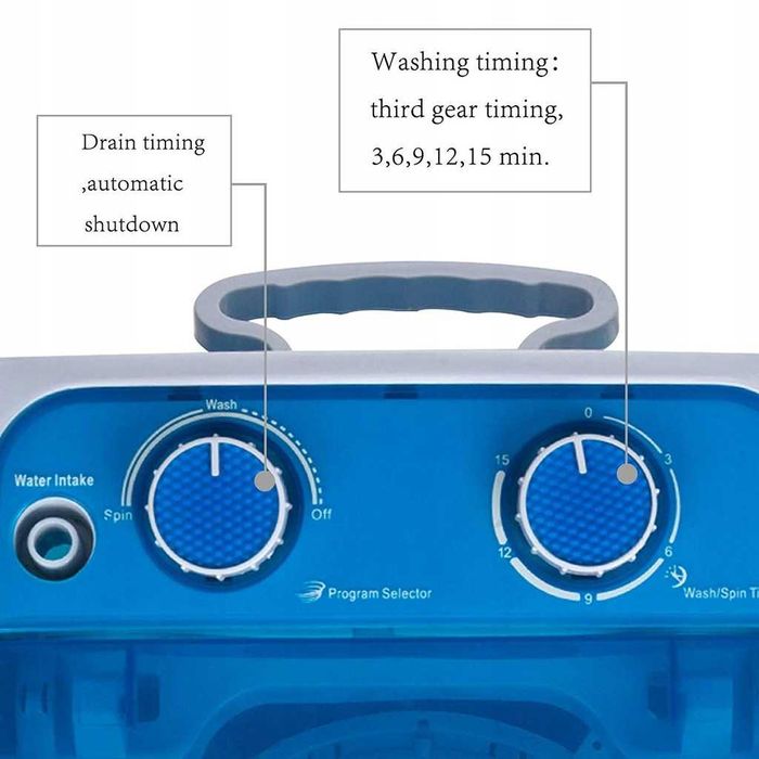 Mini pralka przenośna 3 kg