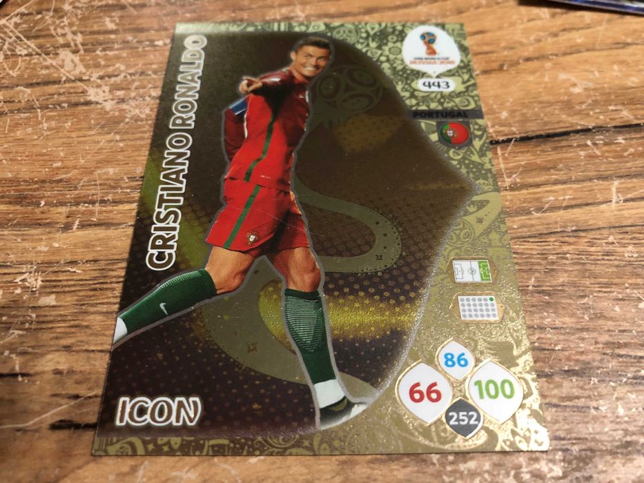 Panini FIFA World Cup 2018 Russia Icon Cristiano Ronaldo