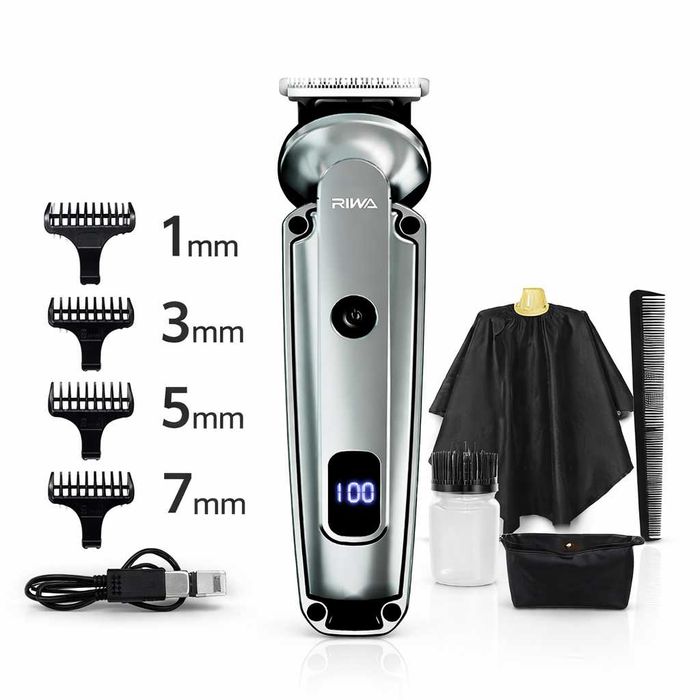 Nowa Maszynka do strzyżenia RIWA Golarka Trymer do włosów ciała twarzy