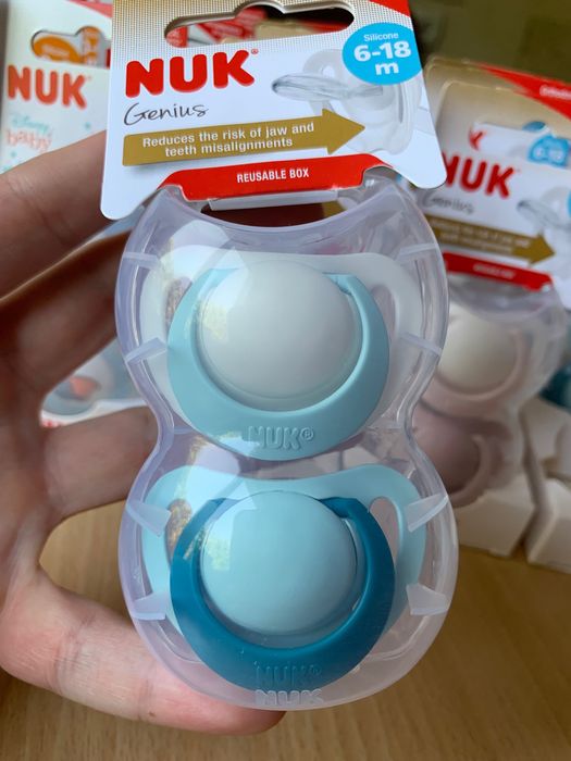 Соска пустушка NUK Silicone Latex Disney baby 0-6-18 месяцев