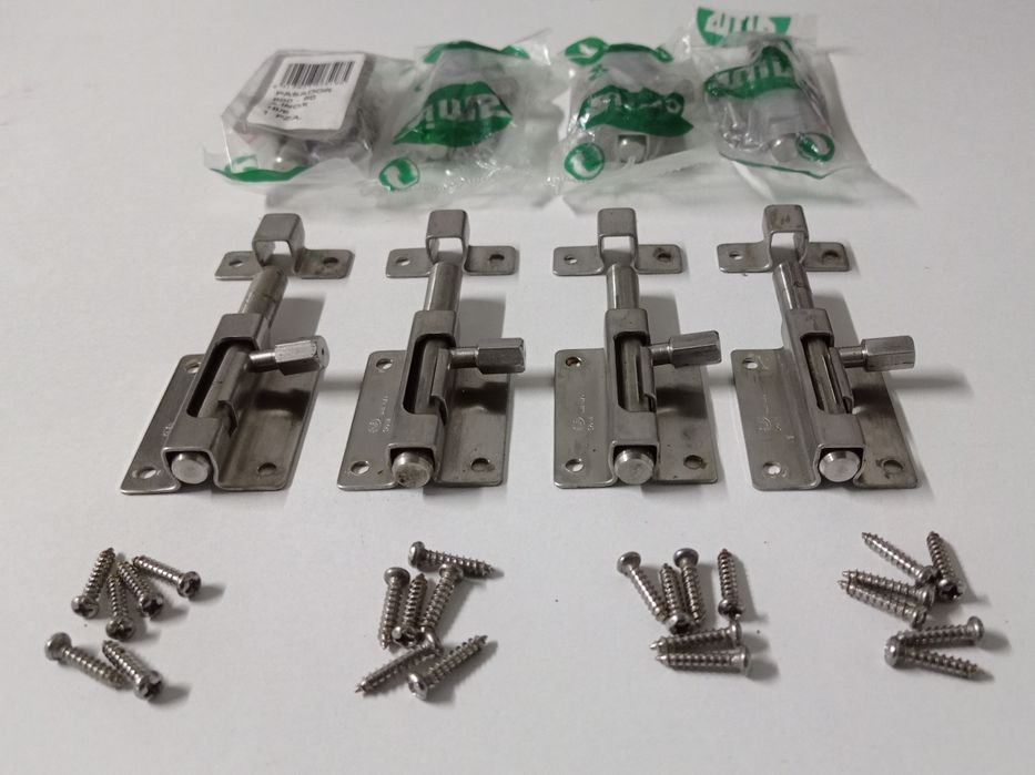 8 Fechos de culatra em inox