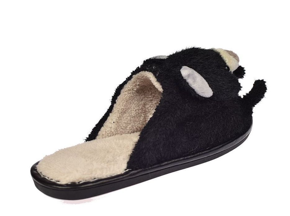 Kapcie zwierzaki pantofle domowe bambosze XC-33 BK roz 40