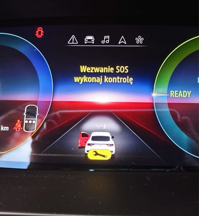 Renault kalibracja ADAS radaru kamery usunięcie błedów poduszki sos