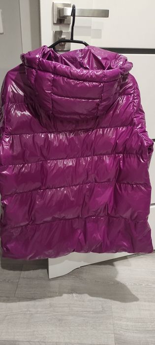 Kurtka pikowana Pinko Eleodoro Crystal 38 M IT 42  fioletowa amarant