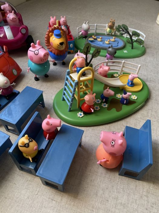 Набір іграшок свинка пепа pepa pig герої мультфільму
