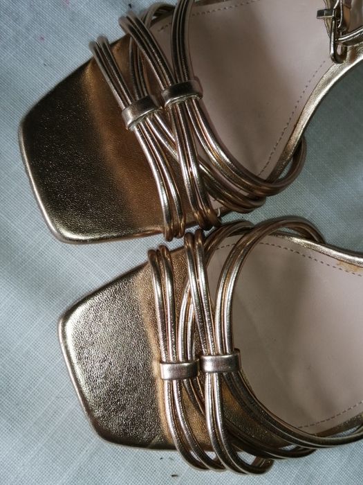 Buty szpilki sandały Zara r 37 obcas 9 cm