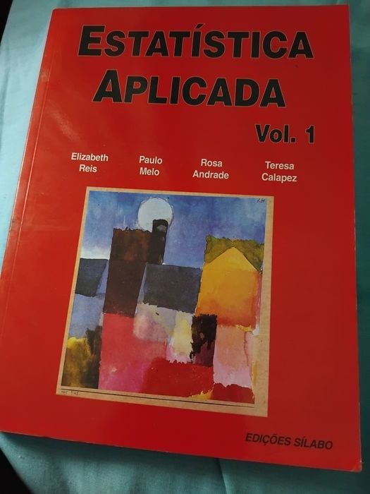 Vendo Livros de Estatística Aplicada