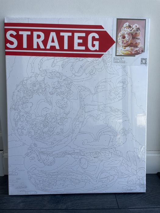 Картина за номерами донати