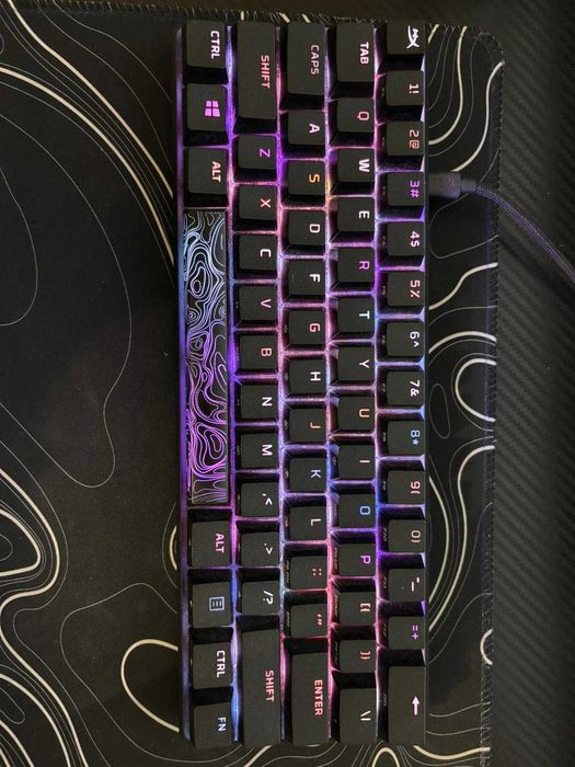 HyperX Alloy Origins 60 RGB Mechanical Gaming Keyboard with US Red Switches64737819116419123
