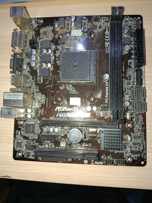 Материнская плата ASRock FM2A68M-HD+ (Socket FM2+)