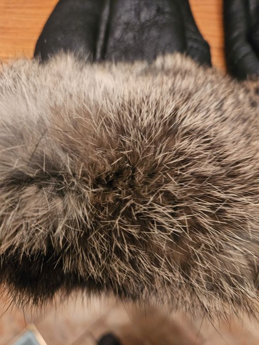 Rekawiczki skórzane jednopalczaste