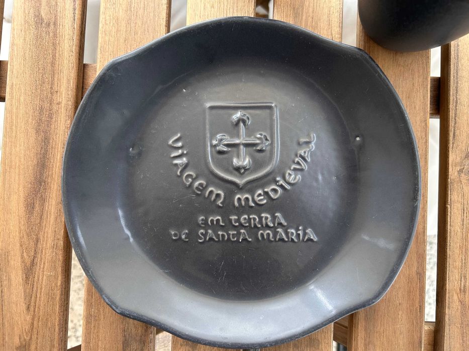 Conjunto de coleção Feira Medieval – Canecas, Copos e Prato
