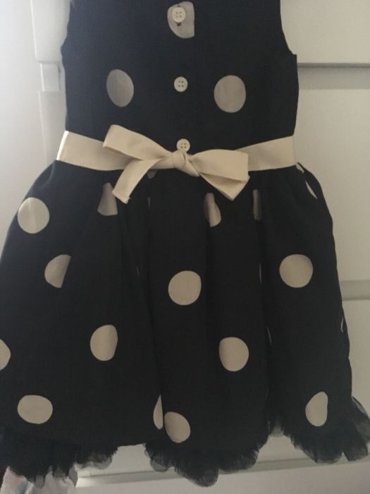 Nowa, Elegancka sukienka NEXT 9-12/ 80 cm, świąteczna, święta, roczek