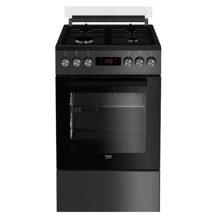 Kuchnia gazowo-elektryczna Beko FSM52330DAO 50cm Pieczenie 3D Grill 60L 05.19/02