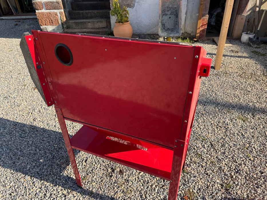 Cabine de decapagem de 220L