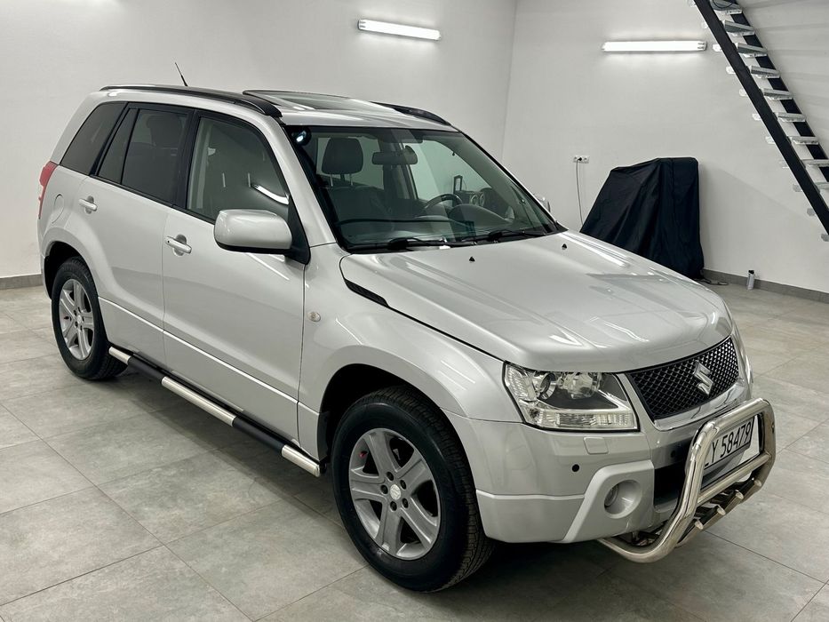 Suzuki Grand Vitara ~2.0B+Gaz~Skóry~Szyber~Navi~Kamera~4X4~Xenon~Orurowany~Zarejestrowany