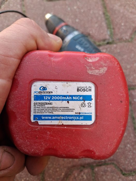 Wkrętarko Wiertarka bosch ładowarka