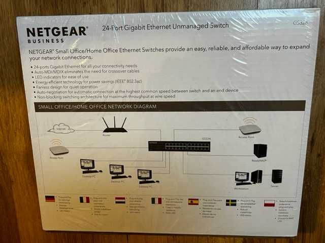 Netgear business 24-Port GS324