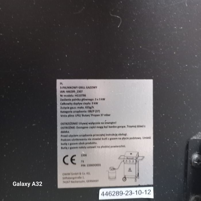 grill gazowy 3 palnikowy