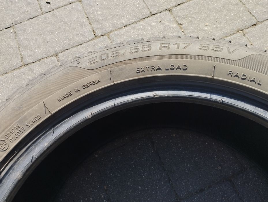 4 opony całoroczne  Riken 205/55 R17 95V