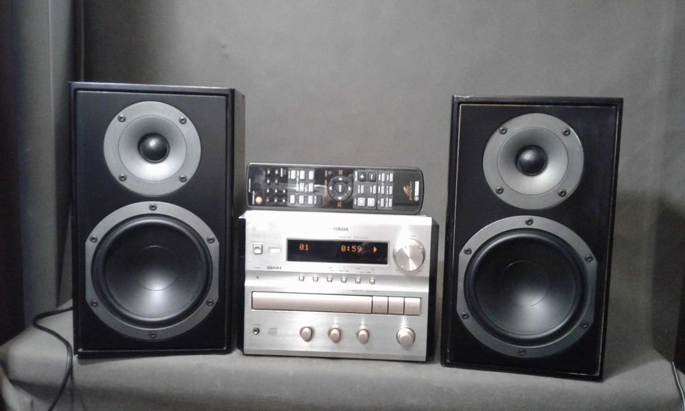 YAMAHA CRX-E300,CANTON LE 200,zestaw stereo vintage