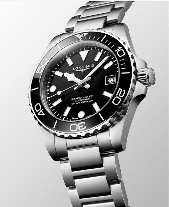 Longines Hydroconquest RESERVADO    39 mm preto