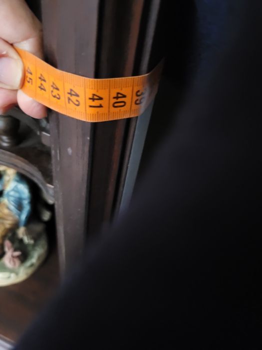 Cantoneira Vintage em Madeira Maciça – 60 anos – 1,90m