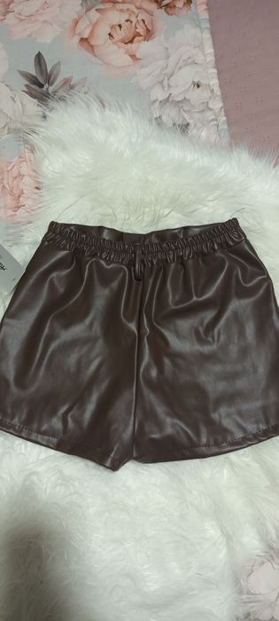 Saía calção ecopele