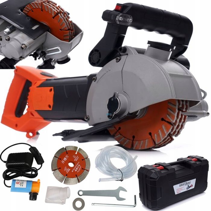 Bruzdownica Elektryczna Do Betonu Laser Woda 3000w