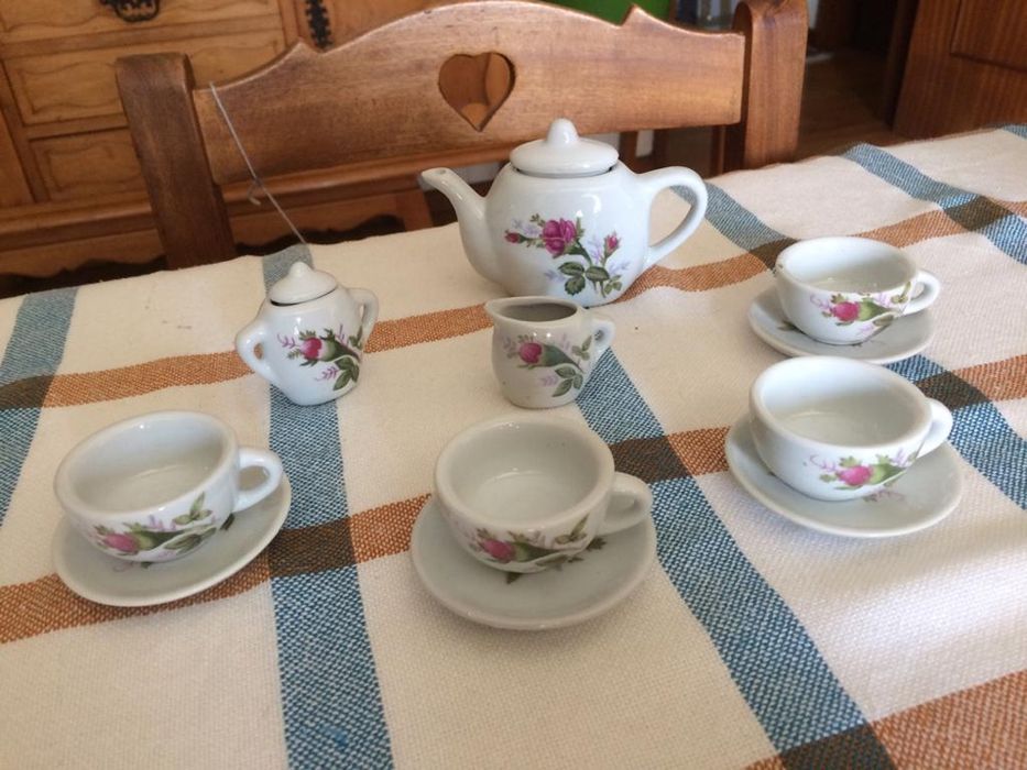 Serviço de cha para crianca