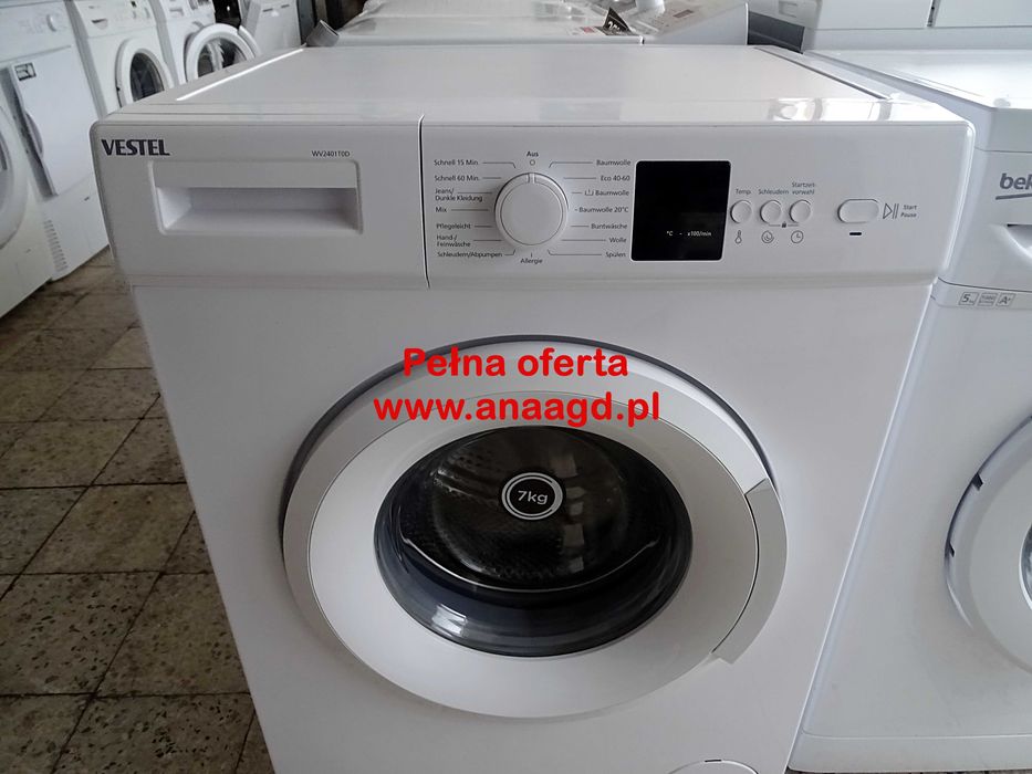 Pralka VESTEL WV 2401T0D głęb. 50 cm GWARANCJA Duży Wybór Sprzętu AGD