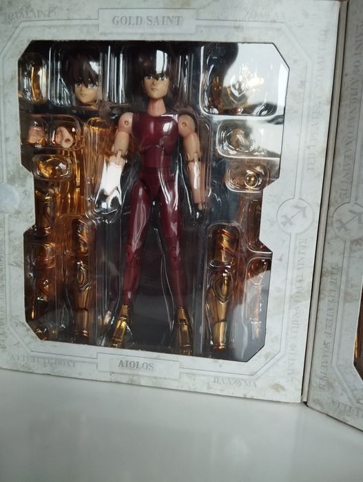 Figura Bandai Cavaleiros do Zodíaco Sagittarius Aiolos
