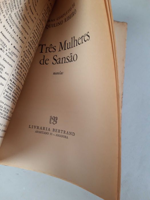 Livro- Ref PART-1 - As Três Mulheres de Sansão - Aquilino Ribeiro