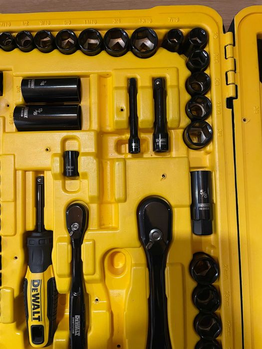 caixa chaves ferramentas dewalt