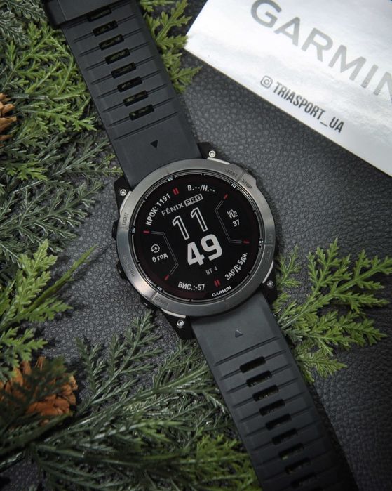 Новий Garmin Fenix 7x Pro Sapphire Solar з офіційною гарантією