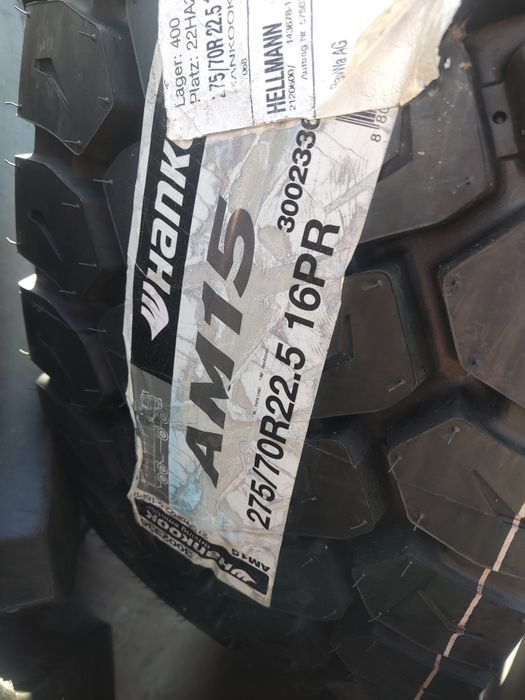 opony nowe  275 70 22,.5  Hankook Am15  16pr