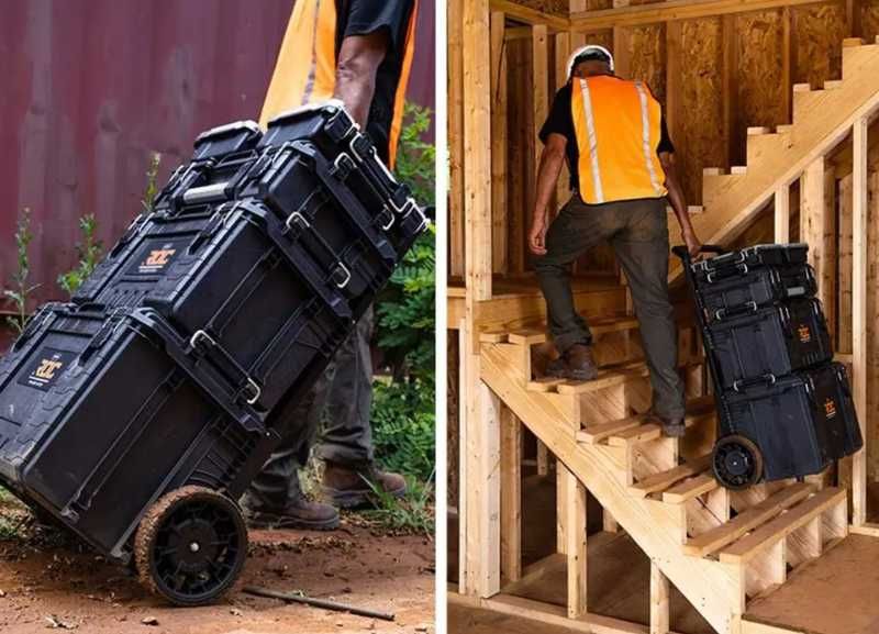 Комплект ящиків Keter ROC Pro Gear / Ящики и сумки для инструментов